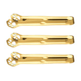 Maxbell 3x Stainless Steel Food Clips Baking Bread Clamp for Frying  Golden