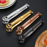 Maxbell 3x Stainless Steel Food Clips Baking Bread Clamp for Frying  Rose Golden