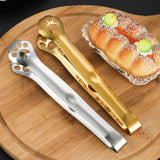 Maxbell 3x Stainless Steel Food Clips Baking Bread Clamp for Frying  Rose Golden