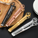 Maxbell 3x Stainless Steel Food Clips Baking Bread Clamp for Frying  Rose Golden