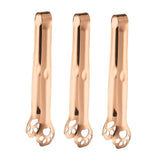 Maxbell 3x Stainless Steel Food Clips Baking Bread Clamp for Frying  Rose Golden