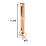Maxbell 3x Stainless Steel Food Clips Baking Bread Clamp for Frying  Rose Golden