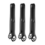 Maxbell 3x Stainless Steel Food Clips Baking Bread Clamp for Frying  Black