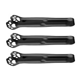 Maxbell 3x Stainless Steel Food Clips Baking Bread Clamp for Frying  Black