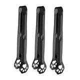 Maxbell 3x Stainless Steel Food Clips Baking Bread Clamp for Frying  Black