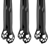 Maxbell 3x Stainless Steel Food Clips Baking Bread Clamp for Frying  Black