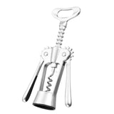 Maxbell Spiral Wing Corkscrew Tool Zinc Alloy Multifunctional Silver Cork Remover