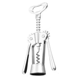 Maxbell Spiral Wing Corkscrew Tool Zinc Alloy Multifunctional Silver Cork Remover