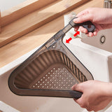Maxbell Sink Drainage Colander Basket Sink Strainer Colander Basket Multifunctional Black