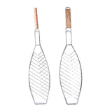 Maxbell BBQ Grill Net Foldable Accessories Durable for Grilling Picnic Camping A