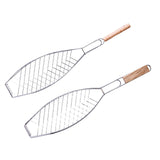Maxbell BBQ Grill Net Foldable Accessories Durable for Grilling Picnic Camping A
