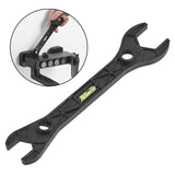 Maxbell Shower Wrench with Spirit Level Multi Purpose Plumbing Tools for Positioning