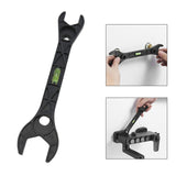 Maxbell Shower Wrench with Spirit Level Multi Purpose Plumbing Tools for Positioning