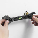 Maxbell Shower Wrench with Spirit Level Multi Purpose Plumbing Tools for Positioning