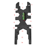 Maxbell Sink Faucet Installer Wrench Set Installer with Level Extractor for Kitchen A