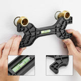 Maxbell Sink Faucet Installer Wrench Set Installer with Level Extractor for Kitchen B