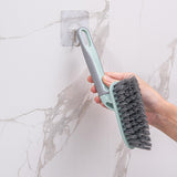 Maxbell Cleaning Brushes for Tile Grout Scrubber Deck Car Corner Brush Garage Green
