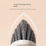 Maxbell Cleaning Brushes for Tile Grout Scrubber Deck Car Corner Brush Garage Green