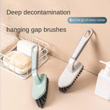 Maxbell Cleaning Brushes for Tile Grout Scrubber Deck Car Corner Brush Garage Green