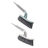 Maxbell Cleaning Brushes for Tile Grout Scrubber Deck Car Corner Brush Garage Green
