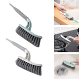 Maxbell Cleaning Brushes for Tile Grout Scrubber Deck Car Corner Brush Garage Green