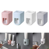 Maxbell Wall Mounted Toothpaste Dispenser Automatic Bathroom Accessories for Home Pink