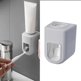 Maxbell Wall Mounted Toothpaste Dispenser Automatic Bathroom Accessories for Home Grey