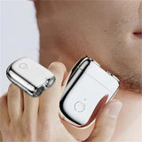 Maxbell Mini Electric Shaver Quickly Clean Electric Face Shaver Cleaning for Home