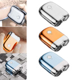 Maxbell Mini Electric Shaver Quickly Clean Electric Face Shaver Cleaning for Home