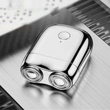 Maxbell Mini Electric Shaver Quickly Clean Electric Face Shaver Cleaning for Home