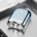 Maxbell Mini Electric Shaver Quickly Clean Electric Face Shaver Cleaning for Home
