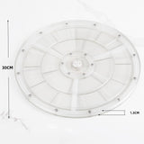 Maxbell Household Turntable Tray Rotated Spice Rack for Dining Room Table Countertop