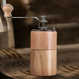 Maxbell Manual Coffee Grinders Adjustable Easy to Settings for Home Pepper Espresso Beech Large