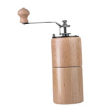 Maxbell Manual Coffee Grinders Adjustable Easy to Settings for Home Pepper Espresso Beech Small