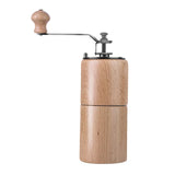 Maxbell Manual Coffee Grinders Adjustable Easy to Settings for Home Pepper Espresso Beech Small