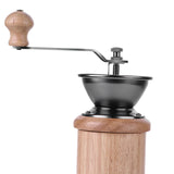 Maxbell Manual Coffee Grinders Adjustable Easy to Settings for Home Pepper Espresso Oak Material