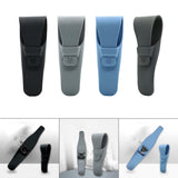 Maxbell Silicone shaver Case Wall Mounted Washable Waterproof for Hiking Camping Black