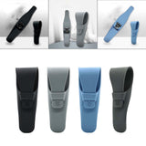 Maxbell Silicone shaver Case Wall Mounted Washable Waterproof for Hiking Camping Black