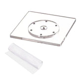 Maxbell Transparent Cookie Decorating Turntable Cookie Decorator for Party Christmas