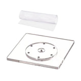 Maxbell Transparent Cookie Decorating Turntable Cookie Decorator for Party Christmas