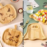 Maxbell Rustic Serving Tray Counter Decorative Plate Wood Serving Tray for Coffee