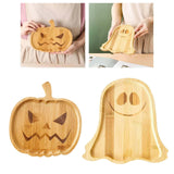 Maxbell Rustic Serving Tray Counter Decorative Plate Wood Serving Tray for Coffee