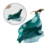 Maxbell Animals Shaped Soap Dish Holder Soap Box Soap Holder for Countertop Toilet Green