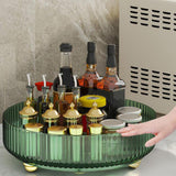 Maxbell Rotating Spice Rack Jewelry Storage Organizer for Pantry Fridge Kitchen