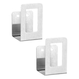 Maxbell 2x Multipurpose Drying Stands for Pantry Chopping Board Silver Hole Mount