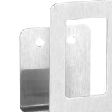 Maxbell 2x Multipurpose Drying Stands for Pantry Chopping Board Silver Hole Mount
