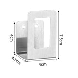 Maxbell 2x Multipurpose Drying Stands for Pantry Chopping Board Silver Hole Mount