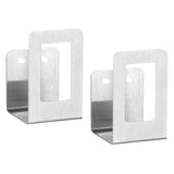 Maxbell 2x Multipurpose Drying Stands for Pantry Chopping Board Silver No Hole Mount