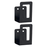 Maxbell 2x Multipurpose Drying Stands for Pantry Chopping Board Black No Hole Mount