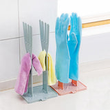 Maxbell Removable Glove Shelving Multipurpose Reusable Storage Rack for Camping Blue